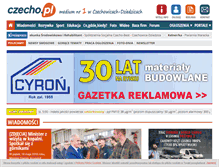 Tablet Screenshot of czecho.pl